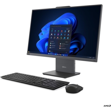 Lenovo ThinkCentre neo 55a 24 Gen 6 13FA - All-in-One (Komplettlösung) - mit Monitorständer - Ryzen 5 220 / 3.2 GHz - RAM 16 GB