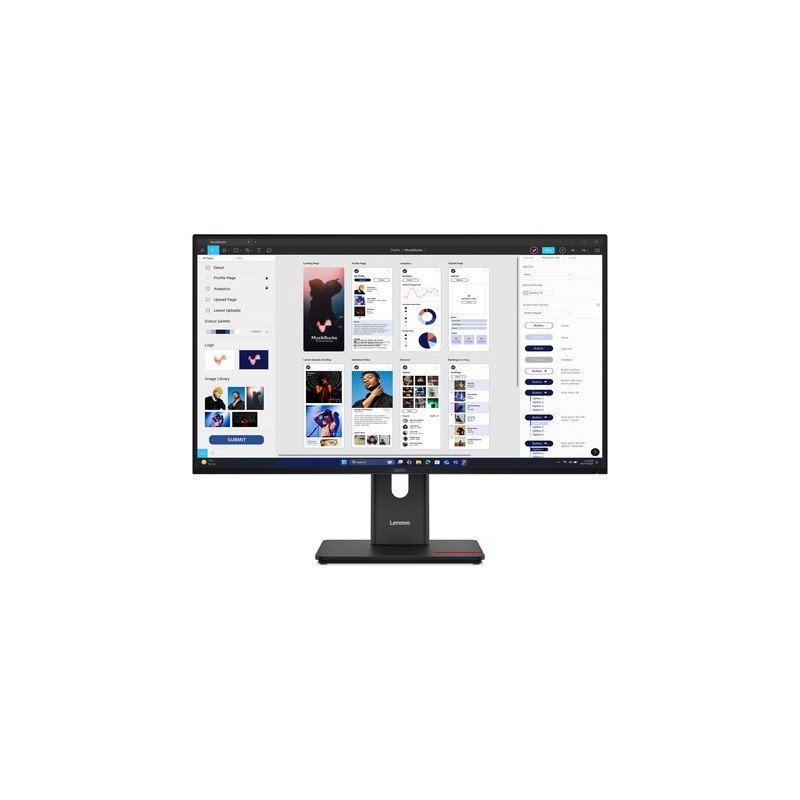 Lenovo ThinkVision T32UD-40 - LED-Monitor - 81.3 cm (32") Energieklasse F (64B0GAT1EU)