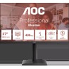AOC E4 Series LED-Monitor 68,6 cm (27") - 3840 x 2160 4K UHD 2160p @ 60 Hz - IPS 400 cd/m² - 1200:1 - 4 ms - 2xHDMI DisplayPort