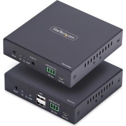 StarTech.com HDMI KVM Extender over IP-Netzwerk 4K 60Hz Treiberlos Sender/Empfänger