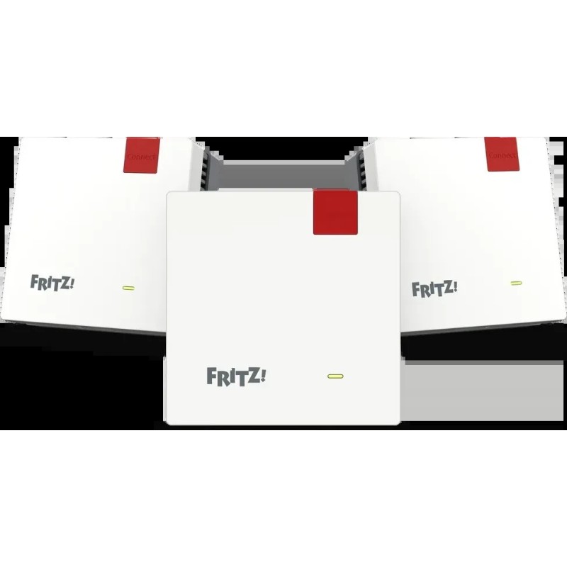 FRITZ WiFi 7 Repeater Mesh Set 1700 3er-Set International bis 3600 MBit/s Mesh WLAN
