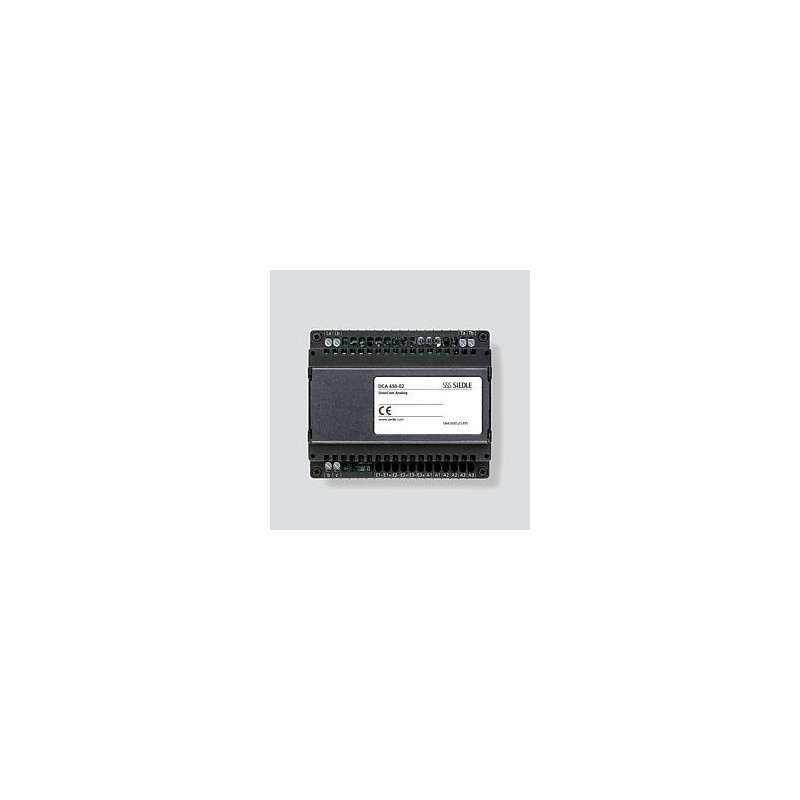 Siedle DCA 650-02 - Zugangskontrolle - Schwarz - Siedle - 0 - 40 C - CE - 107 mm (200032470-00)