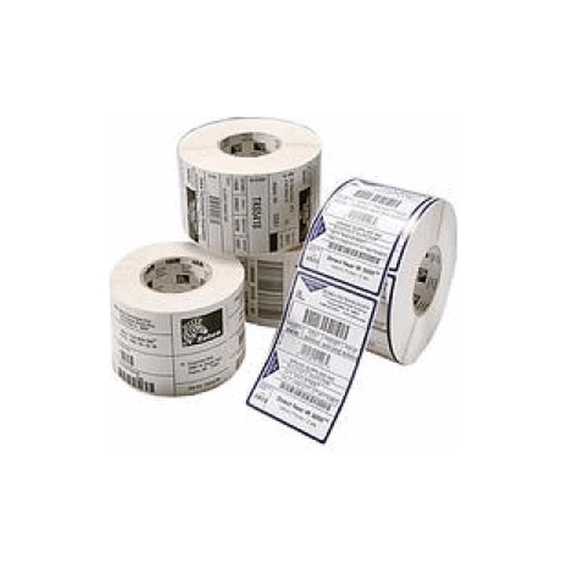 Etiketten, Zebra, Kunststoff, Z-Ultimate 3000T, B: 69.85 mm, H: 31.75 mm, D: 200 mm, K: 76 mm Etikettenrolle, Zebra, Material:
