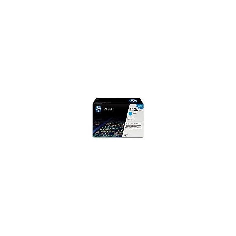 HP Toner Q5951A (643A) - Cyan - Kapazität: 10.000 Seiten (Q5951A)