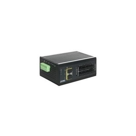 Planet Industrial Gigabit LWL Switch IGS-10020MT, 8x 1 Gigabit/s (RJ45), 2x SFP Slot, für Hutschienenmontage (IGS-10020MT)
