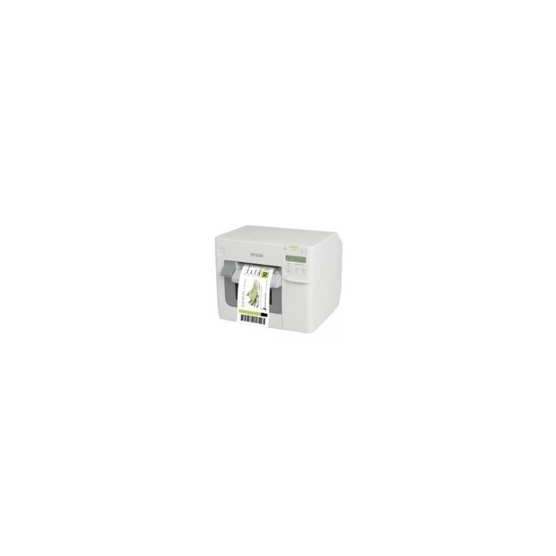 Epson TM C3500 - Etikettendrucker - Farbe - Tintenstrahl - 112 mm (Breite) - 720 x 360 dpi - bis zu 103 mm/Sek. - LAN, USB-Host