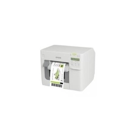 Epson TM C3500 - Etikettendrucker - Farbe - Tintenstrahl - 112 mm (Breite) - 720 x 360 dpi - bis zu 103 mm/Sek. - LAN, USB-Host
