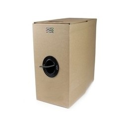 StarTech.com Rolle Cat6 UTP Netzwerkkabel - Cat 6 CMR Verlegekabel - Bulkkabel - 304,9m - UTP - CAT 6 - Solid - Grau (WIR6CMRGR