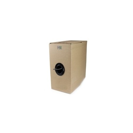 StarTech.com Rolle Cat6 UTP Netzwerkkabel - Cat 6 CMR Verlegekabel - Bulkkabel - 304,9m - UTP - CAT 6 - Solid - Grau (WIR6CMRGR