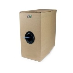 StarTech.com Rolle Cat6 UTP Netzwerkkabel - Cat 6 CMR Verlegekabel - Bulkkabel - 304,9m - UTP - CAT 6 - Solid - Blau (WIR6CMRBL