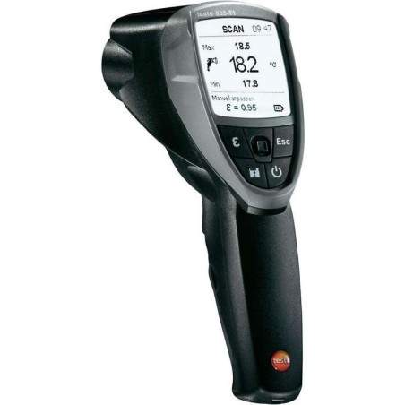 TESTO 835-T1 Infrarot-Thermometer, IR-Thermometer, Optik 50:1, Messbereich -30 bis +600 C (0560 8351)