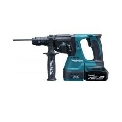 Makita DHR243RTJ - Bohrhammer - schnurlos - 3 Modi - SDS-plus - 2 Joules - 2 Akkus - 18 V