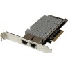 StarTech.com 2 Port PCI Express 10GBase-T Ethernet Netzwerkkarte mit Intel X540 Chip - Netzwerkadapter - PCI Express 2,0 x8 Low
