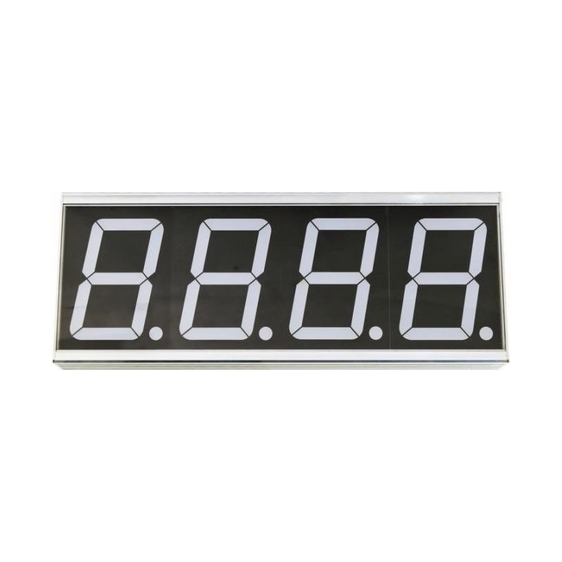 ALLNET ALL-POE-CNT-1 Digital wall clock Rechteck Grau Wanduhr (ALL-PoE-CNT-1)