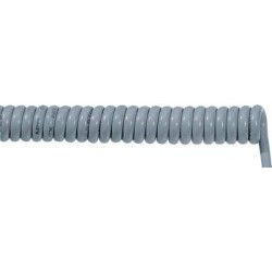 LappKabel Spiralkabel ÖLFLEX SPIRAL 400 P 1000 mm / 3000 mm 12 x 1 mm² Grau 70002671 1 St. (70002671)