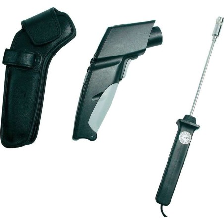 testo Infrarot-Thermometer 830 T2 Set Optik 12:1 -30 bis +400 C Kontaktmessung (0563 8312)