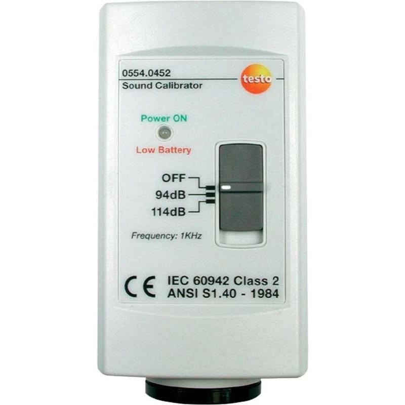 Testo 0554 0452 Lautstärkemesser Digital 0 - 114 dB (0554 0452)
