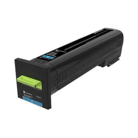 Lexmark - Besonders hohe Ergiebigkeit - Cyan - Original - Tonerpatrone LCCP - für Lexmark CX825de, CX825dte, CX825dtfe (82K0X20