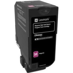 Lexmark Toner 74C2HM0 - Magenta - Kapazität: 12.000 Seiten (74C2HM0)