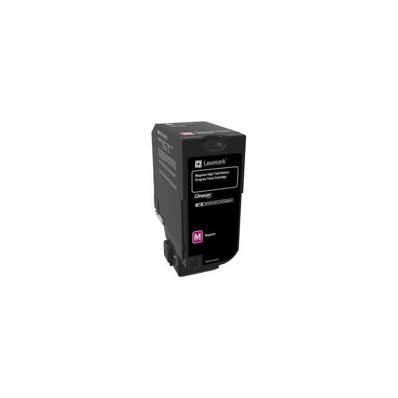 Lexmark Toner 74C2HM0 - Magenta - Kapazität: 12.000 Seiten (74C2HM0)
