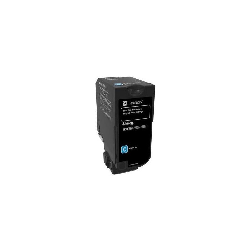 Lexmark - Hohe Ergiebigkeit - Cyan - original - Tonerpatrone LCCP, LRP - für Lexmark CX725de, CX725dhe, CX725dthe (84C2HC0)