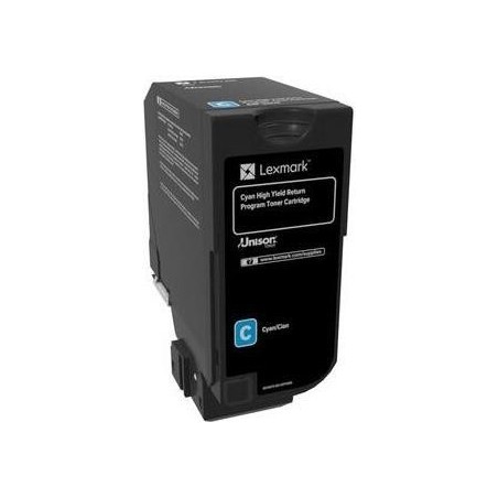 Lexmark - Hohe Ergiebigkeit - Cyan - original - Tonerpatrone LCCP, LRP - für Lexmark CX725de, CX725dhe, CX725dthe (84C2HC0)