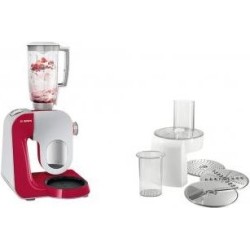 Küchenmaschine BOSCH MUM 58720 wh/rd (MUM58720)