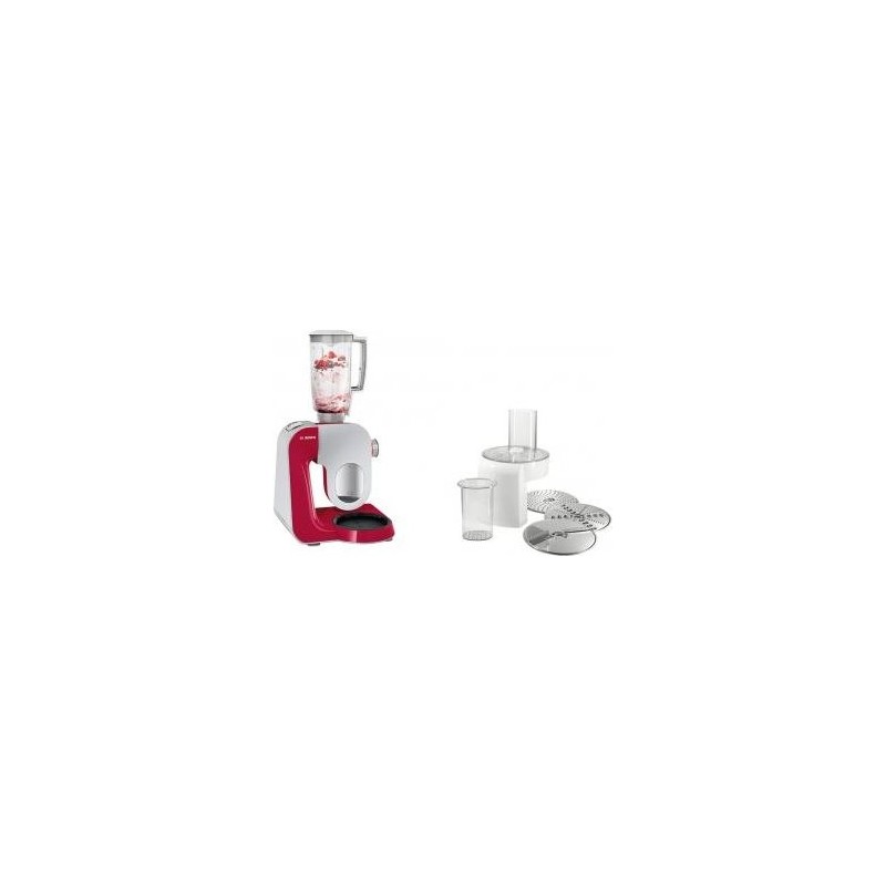 Küchenmaschine BOSCH MUM 58720 wh/rd (MUM58720)