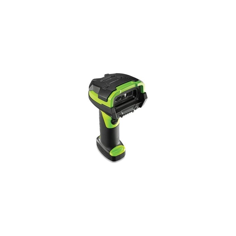 Zebra LI3678-SR, BT, 1D, SR, Multi-IF, FIPS, Kit (USB), schwarz, grün Bluetooth Scanner, Industrie, 1D, Linear-Imager, Standard