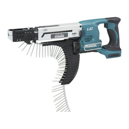 Makita DFR750Z - Schraubenzieher mit automatischer Zufuhr - schnurlos - 4 mm - ohne Batterie - 18 V (DFR750Z)