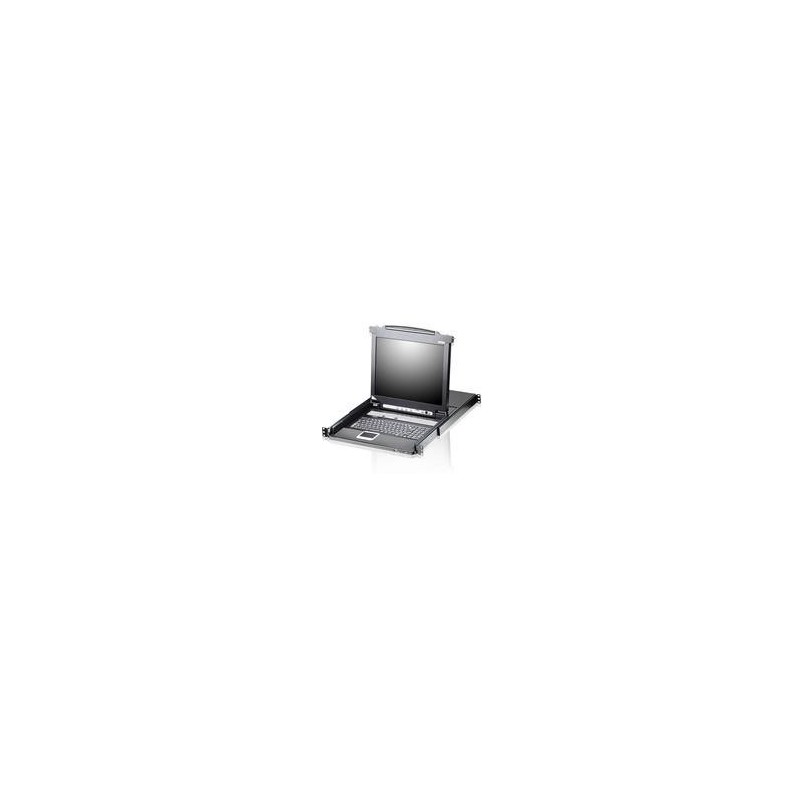 Aten CL5708N 1U Schwarz Tastatur/Video/Maus (KVM)-Switch (CL5708N-ATA-2XK06DNG)