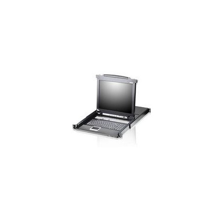 Aten CL5708N 1U Schwarz Tastatur/Video/Maus (KVM)-Switch (CL5708N-ATA-2XK06DNG)