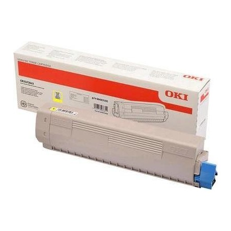 OKI - Gelb - Original - Tonerpatrone - für C833dn, 833n, 843dn (46443101)