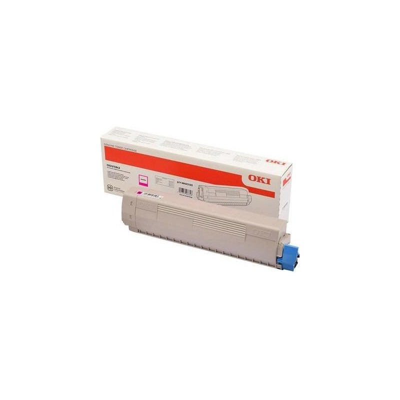 OKI - Hohe Ergiebigkeit - Magenta - Original - Tonerpatrone - für C833dn, 833n, 843dn (46443102)