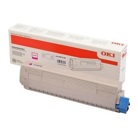 OKI - Magenta - Original - Tonerpatrone - für C823dn, 823n (46471102)