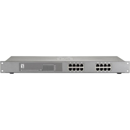 LevelOne FEP-1612 - Fast Ethernet (10/100) - 10BASE-T,100BASE-TX - IEEE 802.3,IEEE 802.3af,IEEE 802.3at,IEEE 802.3u,IEEE 802.3x