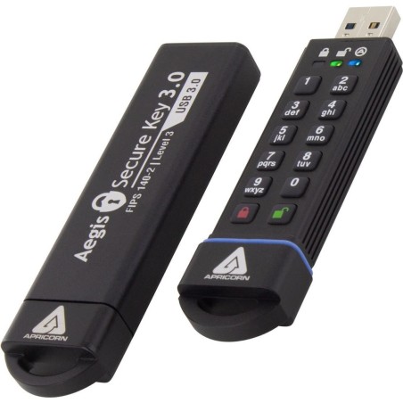 Flash S-USB 3.0 480GB SecureKey - USB-Stick - 480 GB (ASK3-480GB)