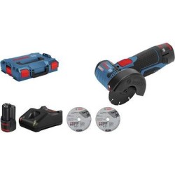Bosch GWS 12V-76 Professional - Winkelschleifer - 76 mm - 2 Akkus - 12 V (06019F200B)