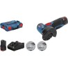 Bosch GWS 12V-76 Professional - Winkelschleifer - 76 mm - 2 Akkus - 12 V (06019F200B)