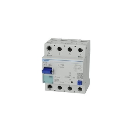 Doepke Schaltgeräte GmbH FI-Schutzschalter allstromsensitiv DFS 4 040-4/0.30-B+ (09136895)