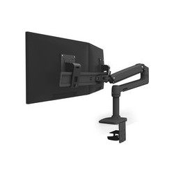 Ergotron LX Dual Direct Monitor Arm - Monitorhalterung - Schwenkarm für bis zu zwei Monitore mit einer Diagonale von max. 63,5