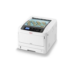 OKI C824dn Drucker Farbe Duplex LED A3 1200 x 600 dpi bis zu 26 Seiten/Min. einfarbig/ / Kapazität: 400 Blätter USB 2.0 Gigabit
