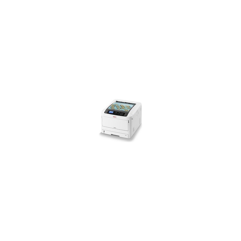OKI C824dn Drucker Farbe Duplex LED A3 1200 x 600 dpi bis zu 26 Seiten/Min. einfarbig/ / Kapazität: 400 Blätter USB 2.0 Gigabit