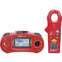 Benning TRMS Installationsprüfgerät IT 130 + digitale Stromzange CM P1 VDE-Prüfgerät (TRMS Installationsprüfgerät Benning IT 13