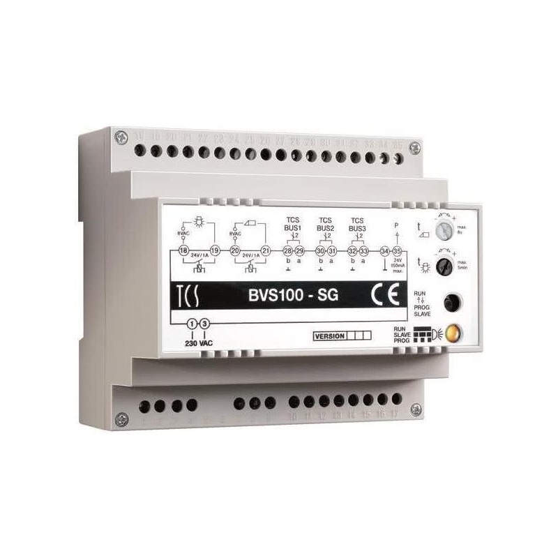 TCS BVS100-SG für Anlagen bis 3 Stränge, 6 TE (BVS100-SG)