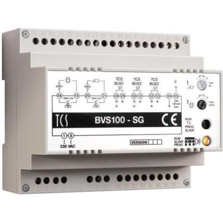 TCS BVS100-SG für Anlagen bis 3 Stränge, 6 TE (BVS100-SG)