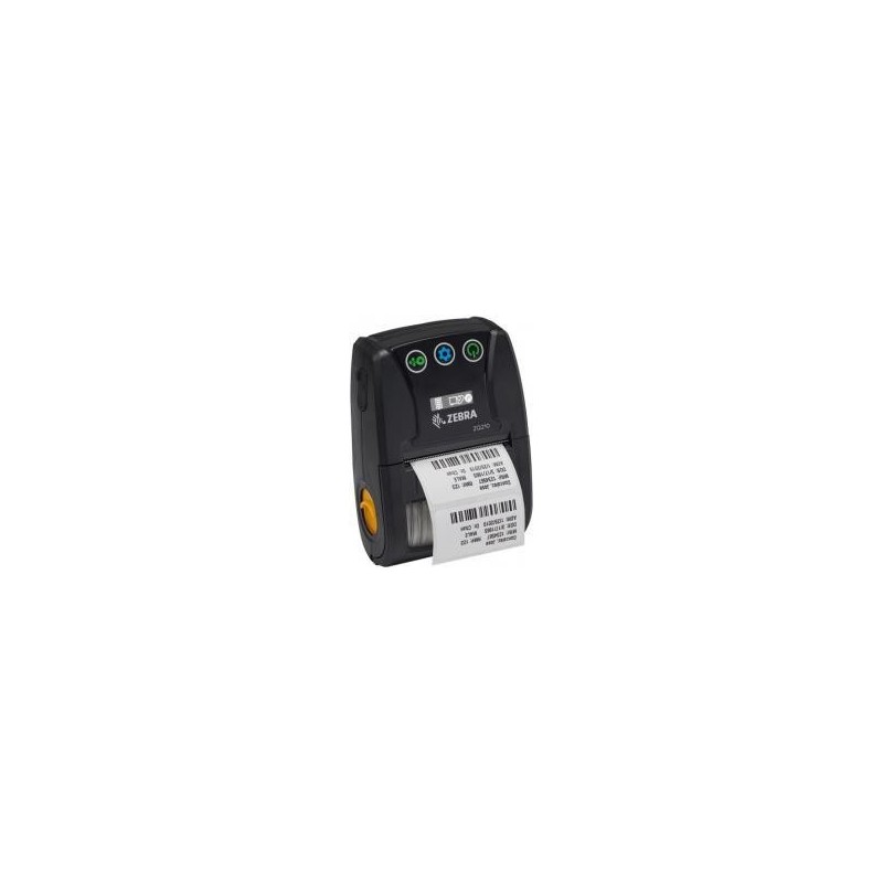 Zebra ZQ210 - Belegdrucker - Thermopapier - Rolle (5,8 cm) - 203 dpi - bis zu 50 mm/Sek. - USB 2.0, NFC, Bluetooth 2.1 EDR, Blu