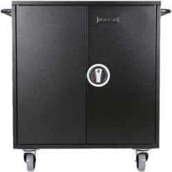 Leba NoteCart Flex Extended 32 (Schuko) Wagen zur Verwaltung tragbarer Geräte Schwarz - Grau (NCF-E-32-SC)