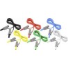 VOLTCRAFT MSB-501 Messleitungs-Set Lamellenstecker 4 mm - Lamellenstecker 4 mm 5.00 m (MSB-501-5)