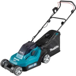 Makita DLM382PT2 - Rasenmäher - schnurlos - 18 V - 5 Ah - 2 Akkus, ohne Ladegerät - 3700 1/min - 38 cm - 16.8 kg